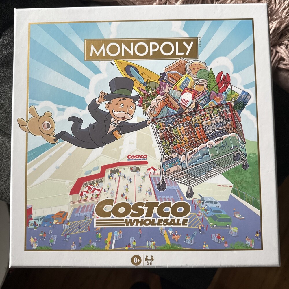 New Sealed COSTCO Monopoly Board Game Special Edition Game Company 2- 6 players